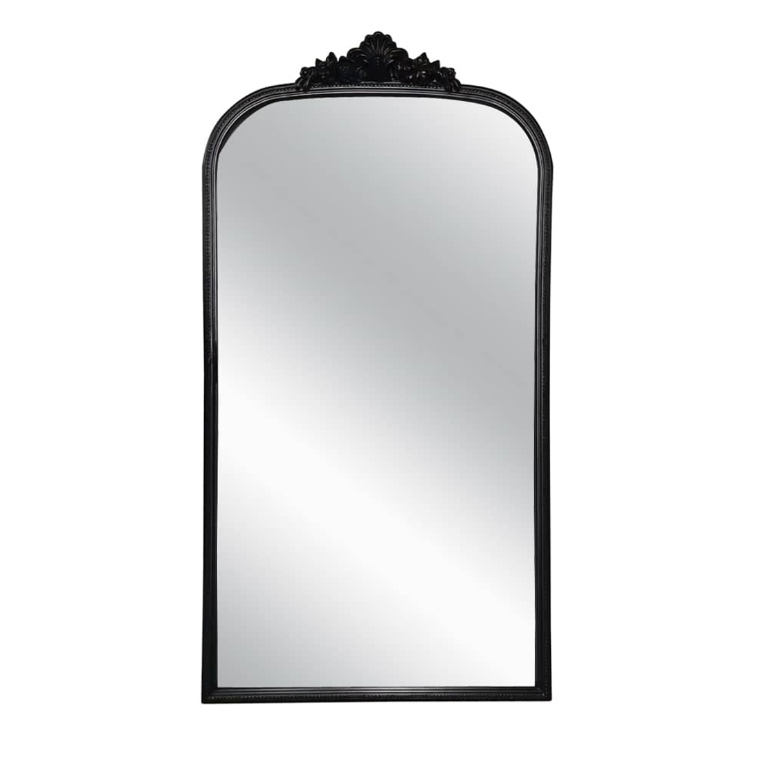 Interior Ave - Helena Leaner Mirror - Black - VogueDecor.au