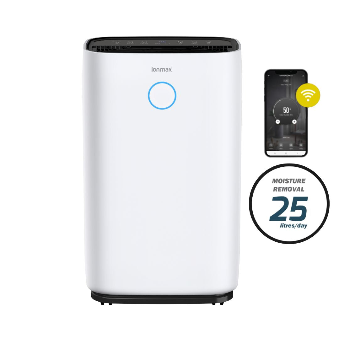 Ionmax Leone 25L/day Compressor Dehumidifier with Mobile App - VogueDecor.au