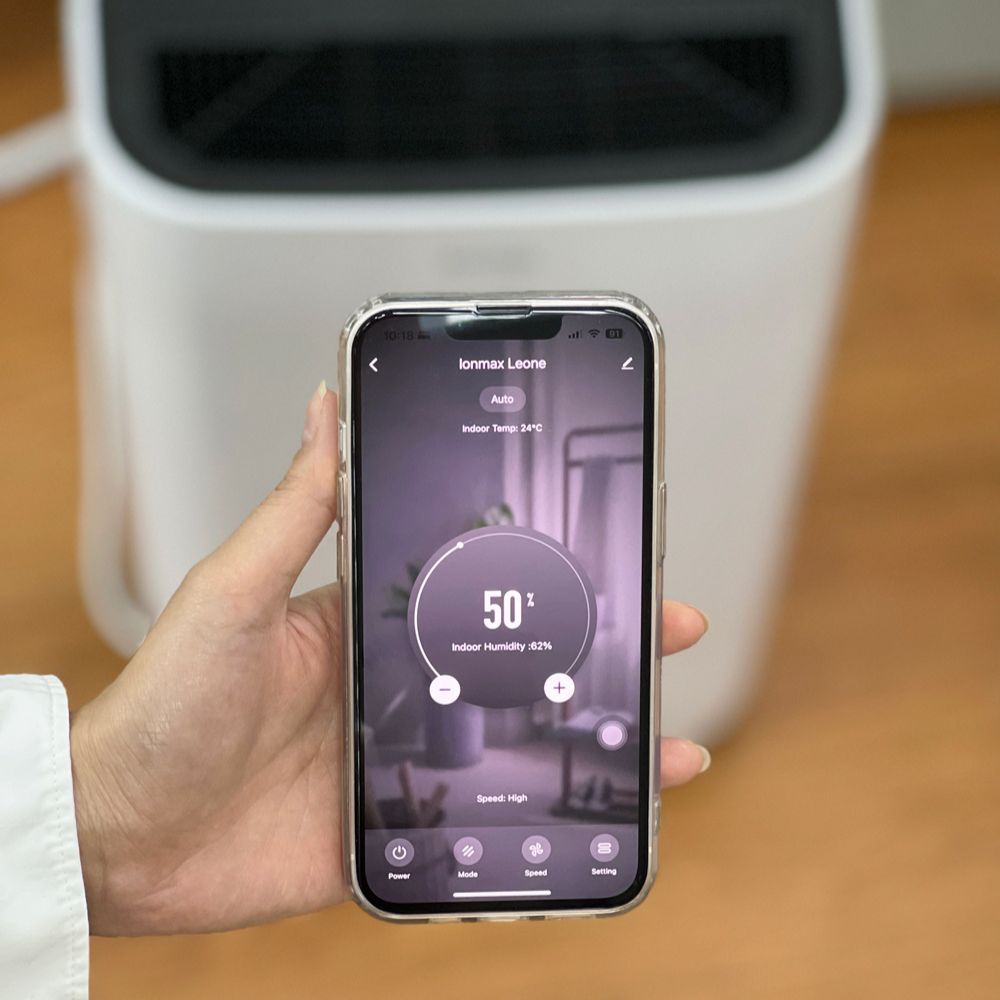 Ionmax Leone 25L/day Compressor Dehumidifier with Mobile App - VogueDecor.au