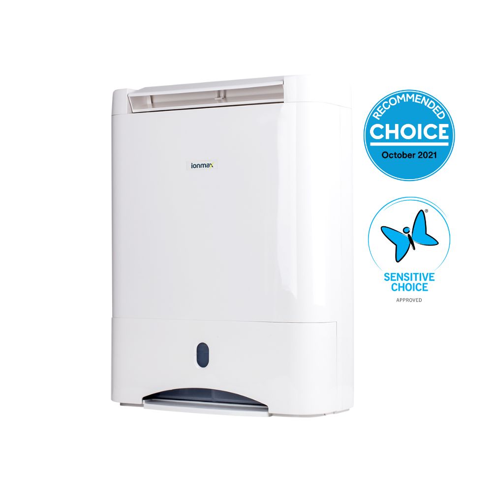 Ionmax ION632 10L/day Desiccant Dehumidifier CHOICE Recommended & Sensitive Choice Approved - VogueDecor.au