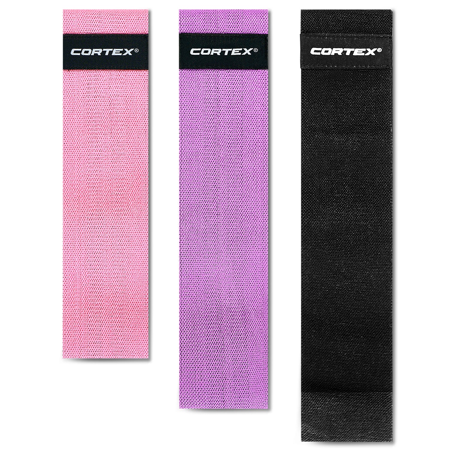 CORTEX FibraBands 3 Pack Micro Flat Resistance Bands 82mm - VogueDecor.au