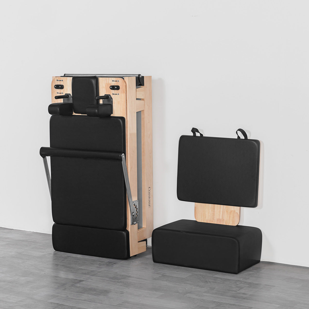 Lifespan Fitness Contour 2 Folding Wood Pilates Reformer Set - VogueDecor.au