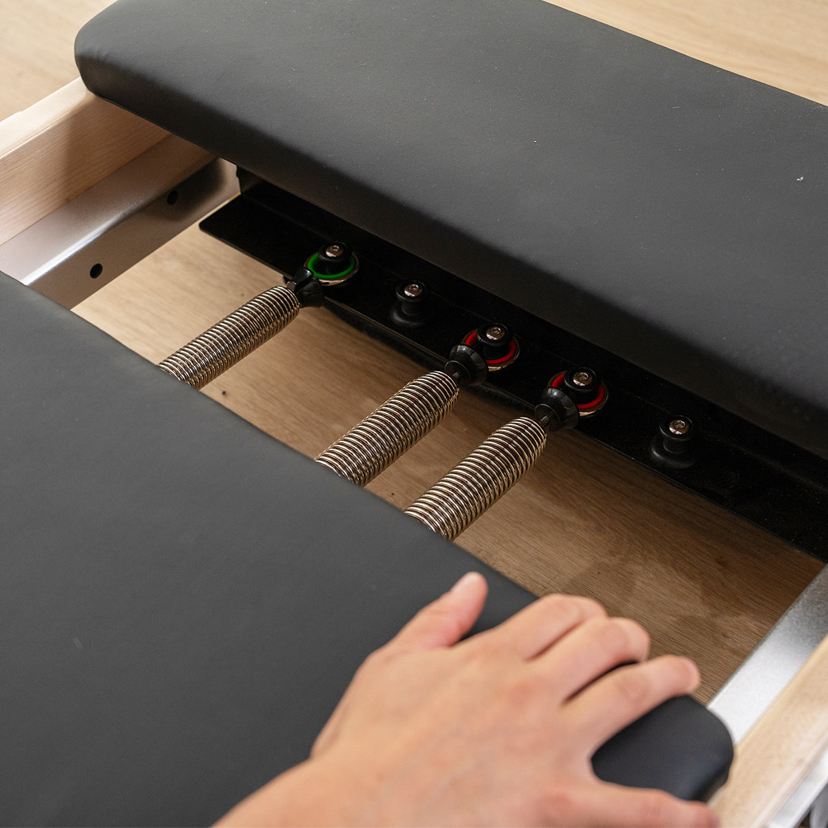 Lifespan Fitness Contour 2 Folding Wood Pilates Reformer Set - VogueDecor.au