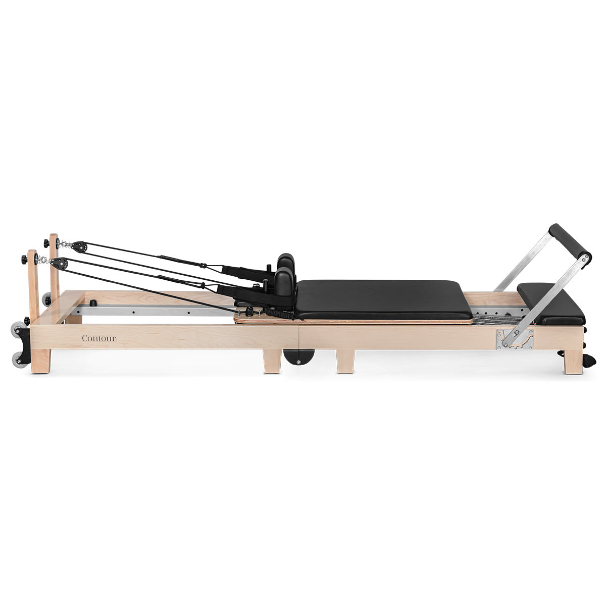 Lifespan Fitness Contour 2 Folding Wood Pilates Reformer Set - VogueDecor.au