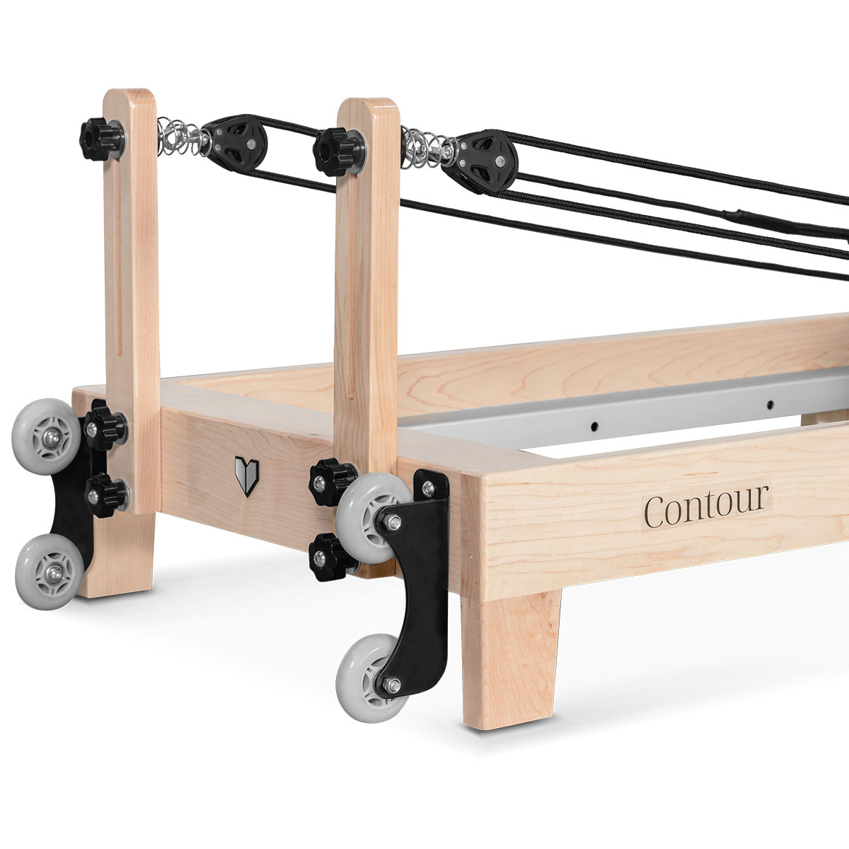 Lifespan Fitness Contour 2 Folding Wood Pilates Reformer Set - VogueDecor.au