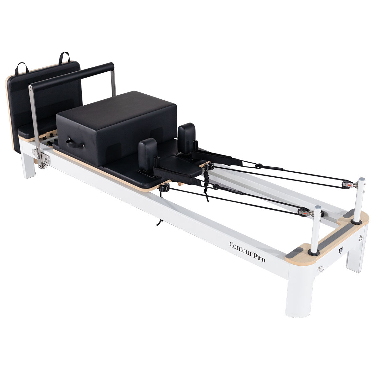 Lifespan Fitness Contour Pro Studio Aluminium Reformer Pilates Bed Set - VogueDecor.au