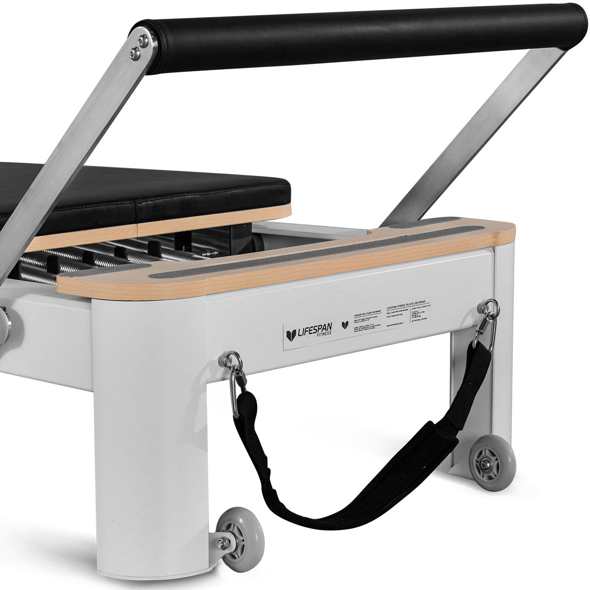 Lifespan Fitness Contour Pro Studio Aluminium Reformer Pilates Bed Set - VogueDecor.au