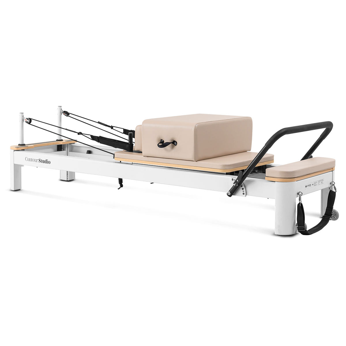 Lifespan Fitness Contour Studio Commercial Pilates Reformer Bed Set (Beige) - VogueDecor.au