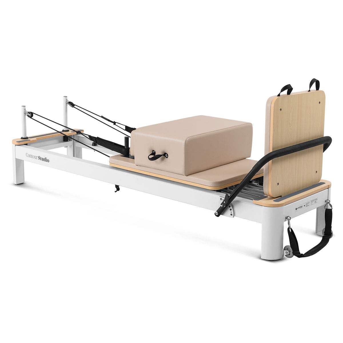 Lifespan Fitness Contour Studio Commercial Pilates Reformer Bed Set (Beige) - VogueDecor.au