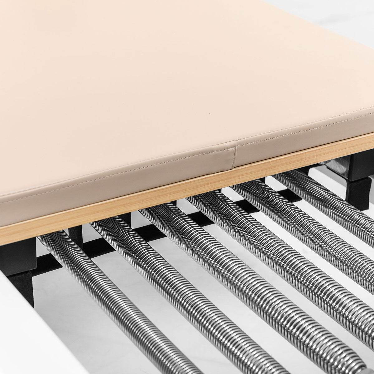 Lifespan Fitness Contour Studio Commercial Pilates Reformer Bed Set (Beige) - VogueDecor.au
