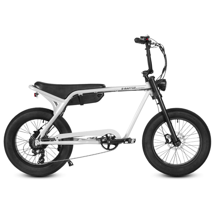 Progear E-Raptor 20" Electric Street Bike - Cool Grey + Throttle