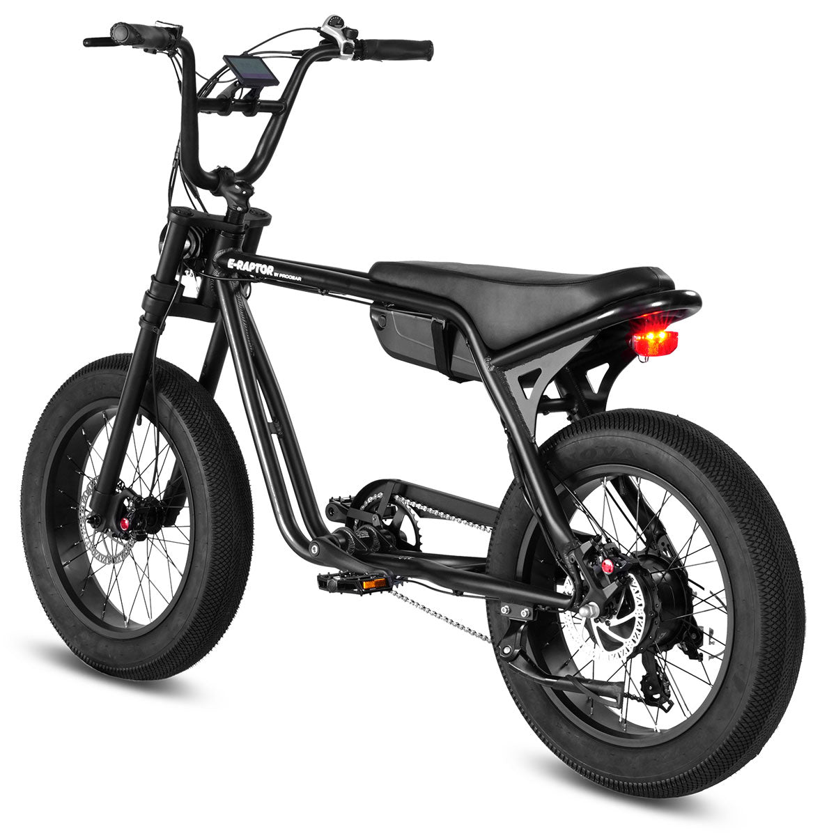Progear E-Raptor 20" Electric Street Bike - Matte Black