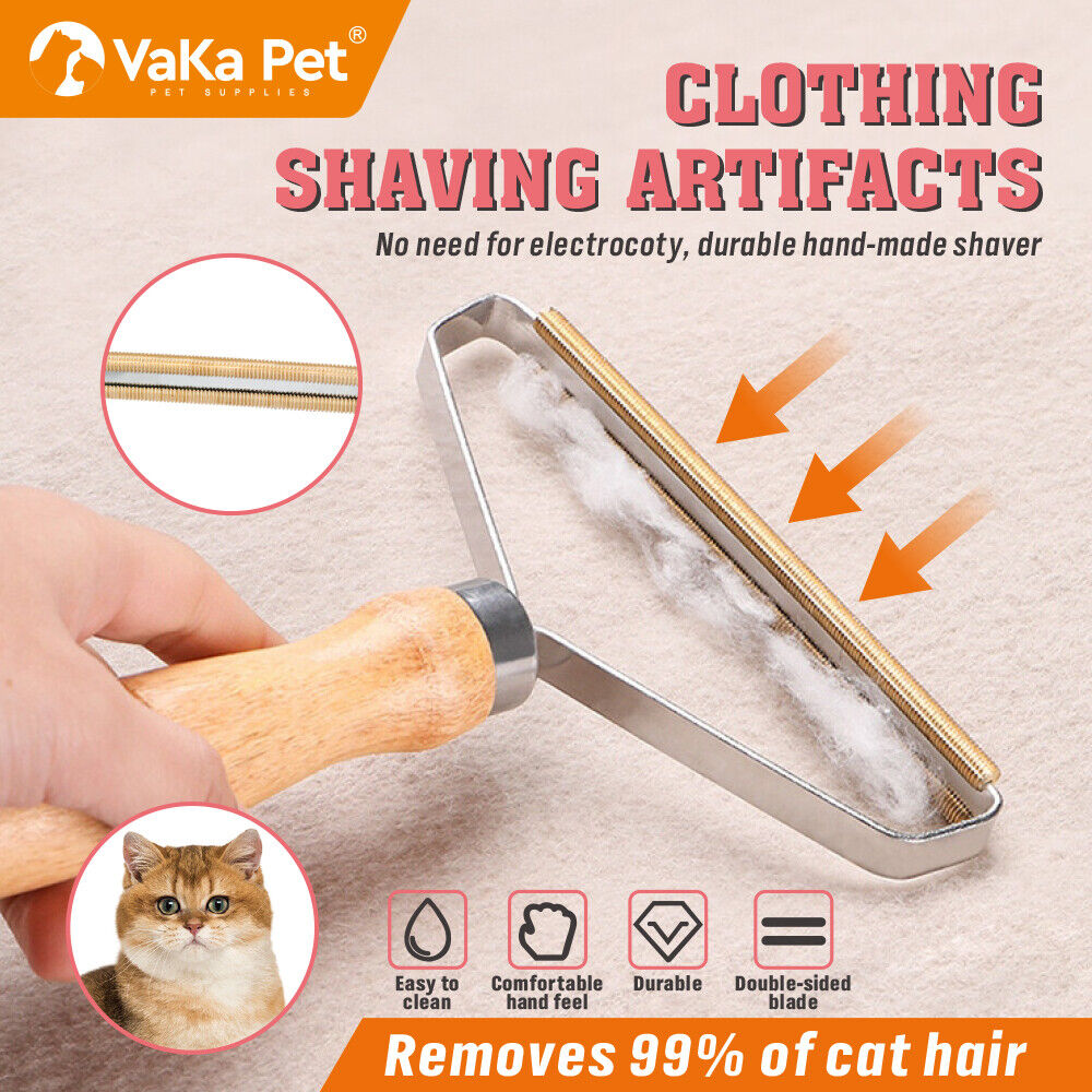 Lint Remover For Pet Hair Cat & Dogs Clothes Shaver Fabric Brush Wool Roller - VogueDecor.au