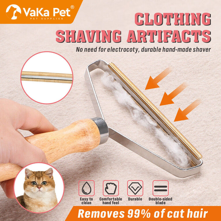 Lint Remover For Pet Hair Cat & Dogs Clothes Shaver Fabric Brush Wool Roller - VogueDecor.au