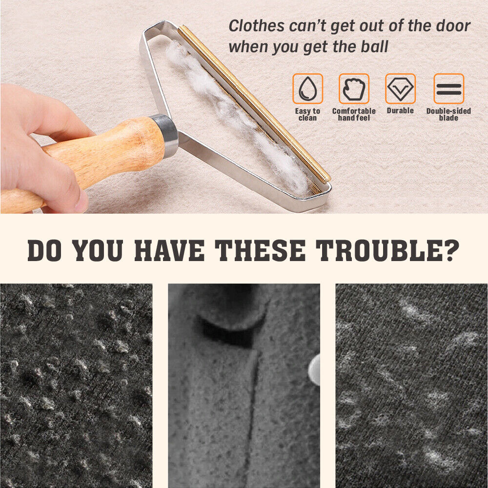 Lint Remover For Pet Hair Cat & Dogs Clothes Shaver Fabric Brush Wool Roller - VogueDecor.au