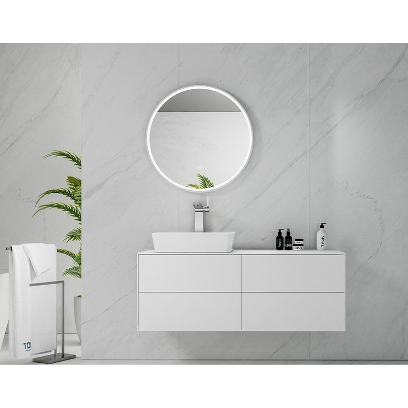 Marmo Round LED Bathroom Wall Mirror - VogueDecor.au