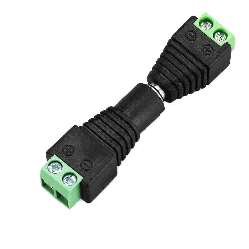 12V DC Power CCTV Camera Male Female Connector Adapter Plug Jack Socket Cable