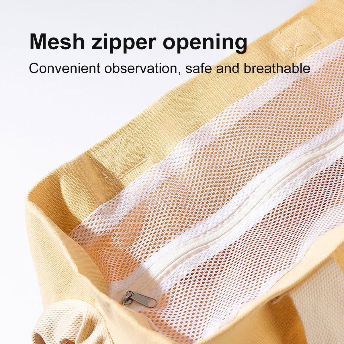 Portable Breathable Adjustable Crossbody Pet Carrier Bag Large Capacity for Pet - Blue