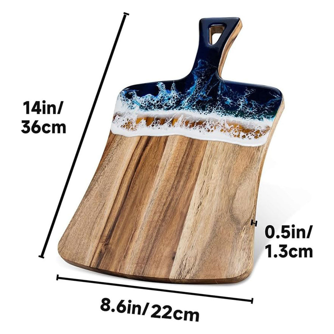 Wave Cutting Board Non Slip Chopping Board Kitchen Household Cutting Board