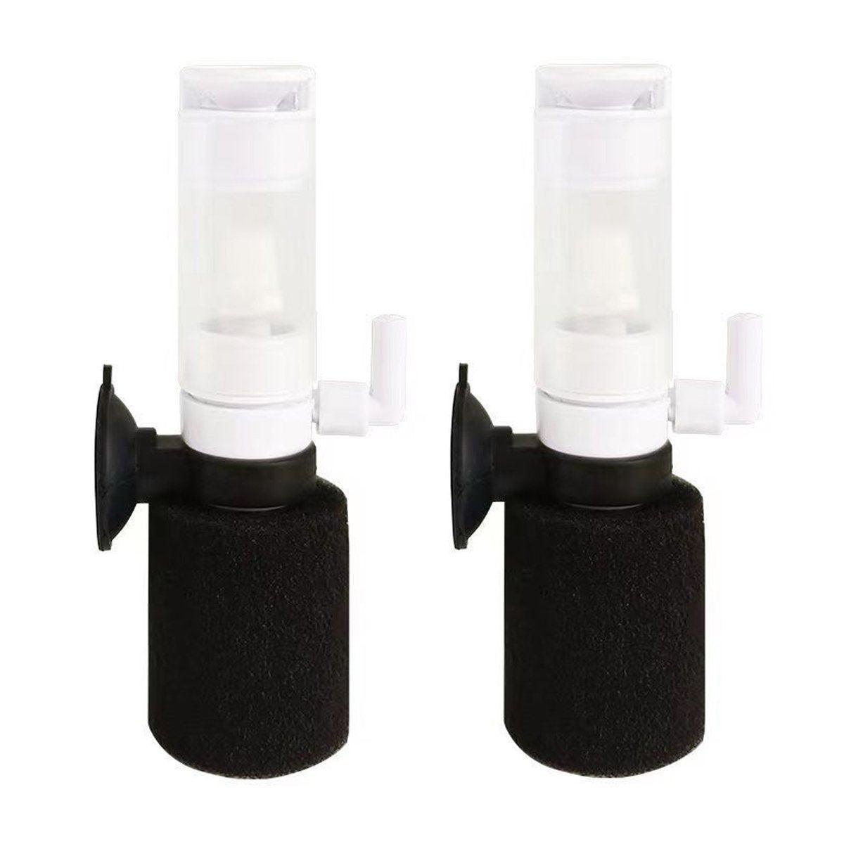 Compact Mini Aquarium Filter 3 in 1 Water Filter Aerator for Fish Tanks Quiet