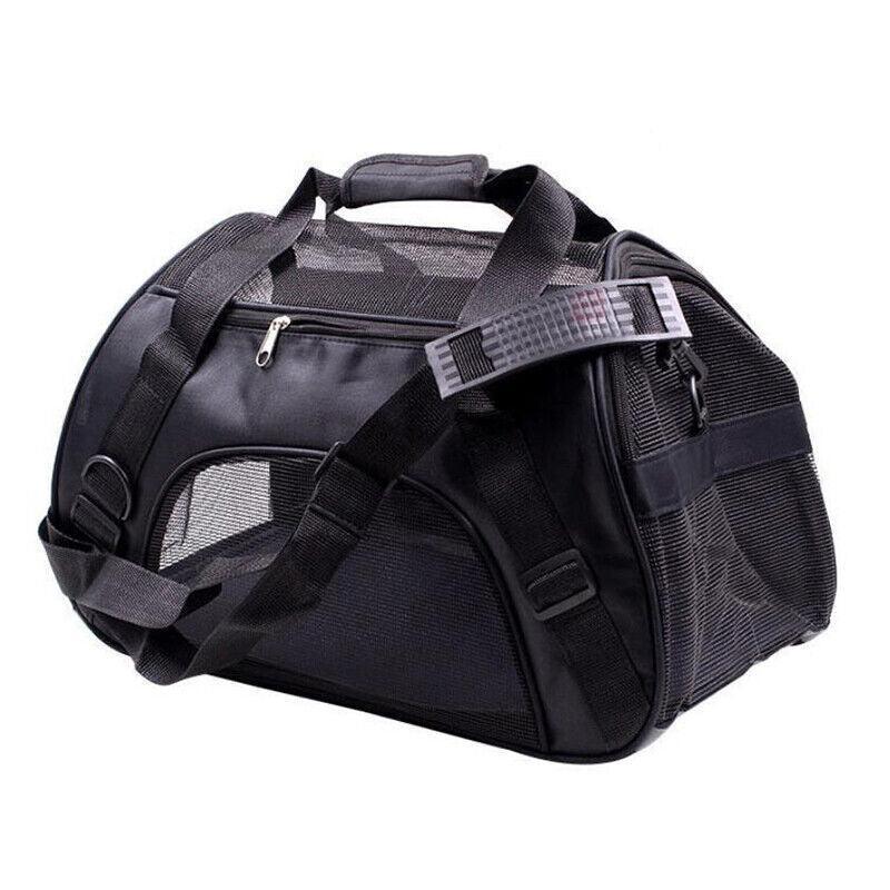 Pet Carrier Bag Portable Large Cat Dog Comfort Tote Travel Bag Airline Approved - Green