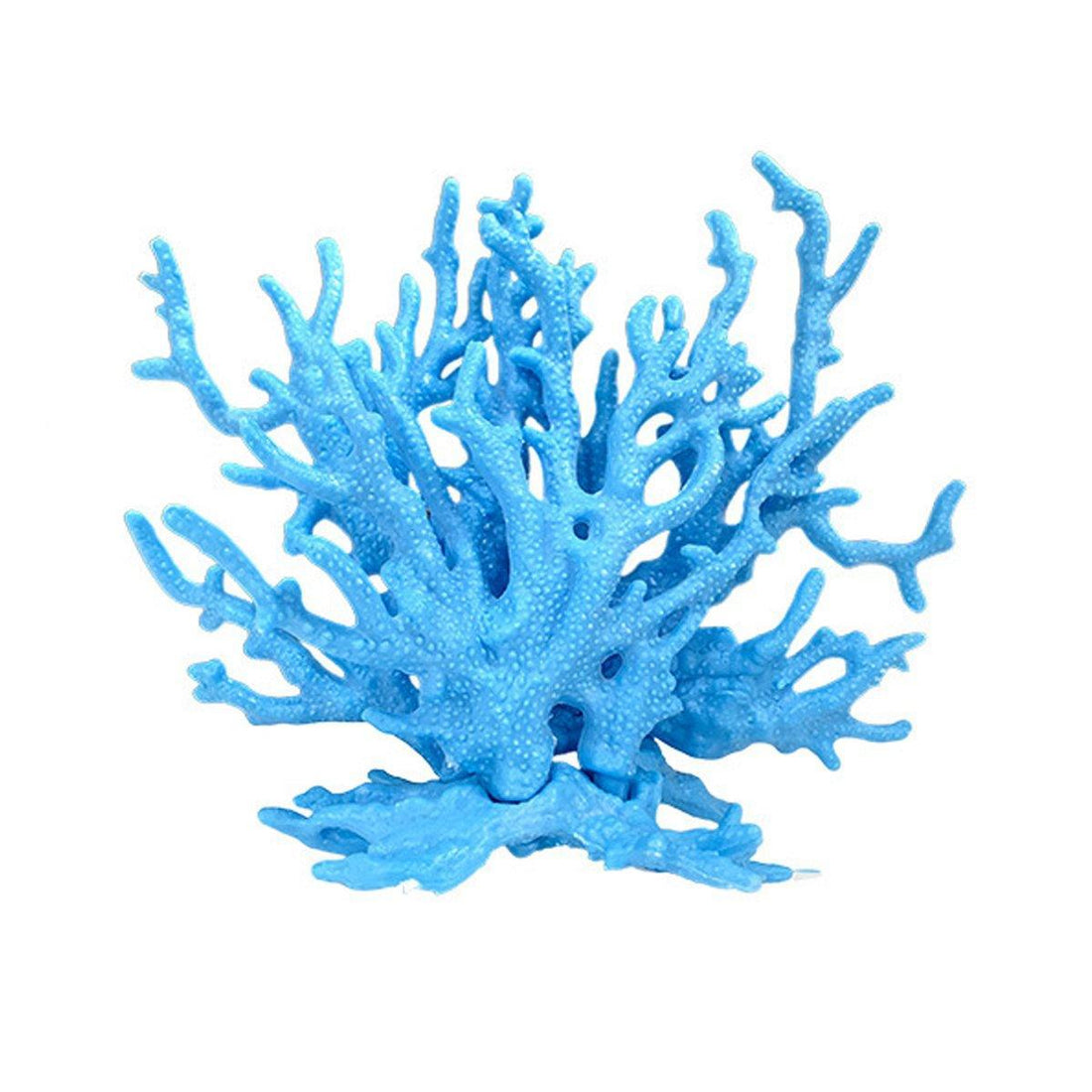 Soft Coral Realistic Water Plants Aquarium Decoration Fish Tank Seawater Set - Blue