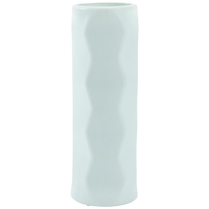 Wave Drop-proof Imitation Porcelain Vase - Simple Home Decor - White - VogueDecor.au