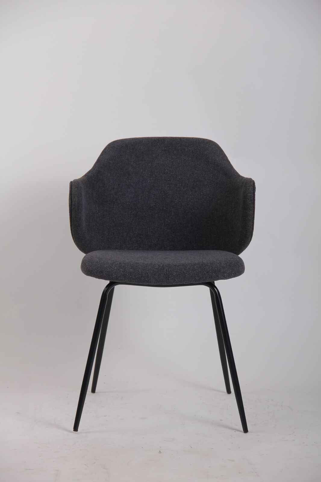 Set of 4 Dining Chairs in Graphite - VogueDecor.au