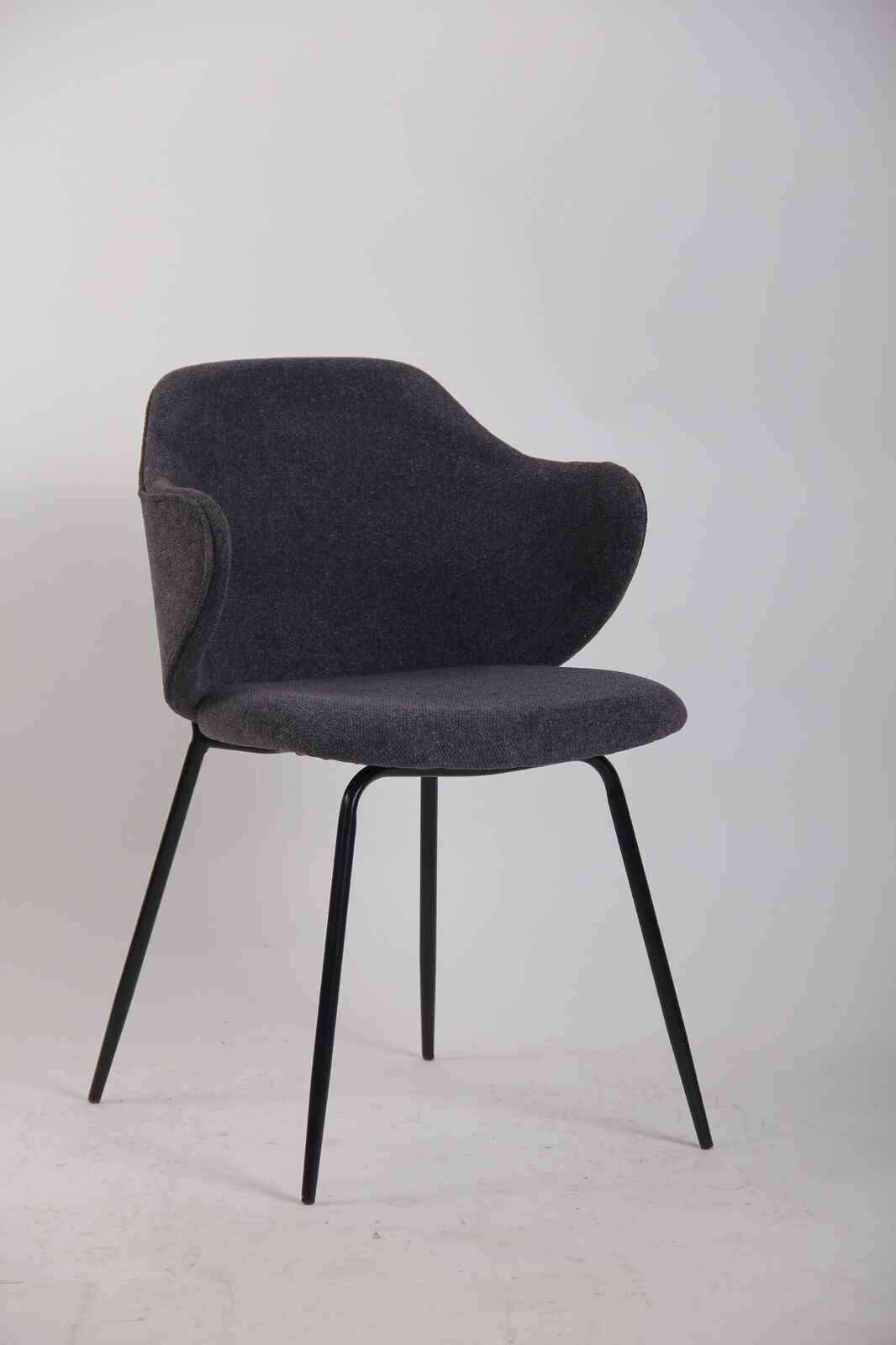 Set of 4 Dining Chairs in Graphite - VogueDecor.au