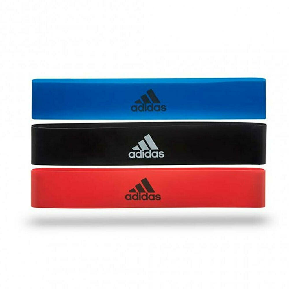 Adidas Mini Resistance Bands Yoga Fitness Workout Exercise Training Loop Set - VogueDecor.au