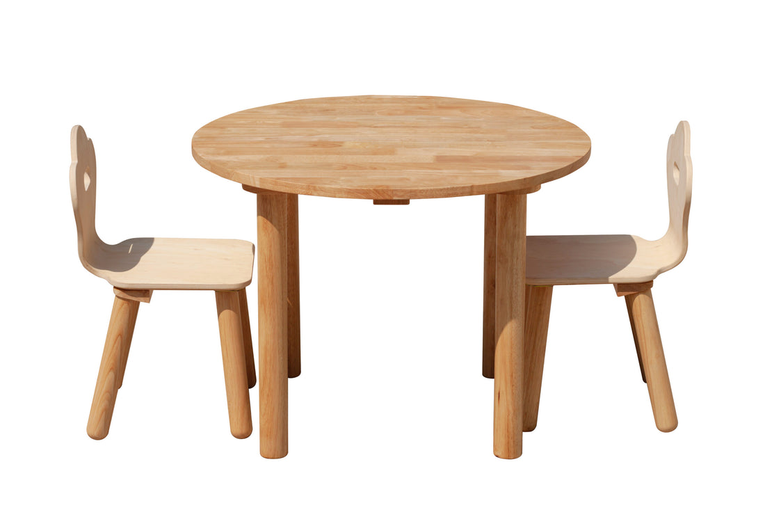 Classic Round table and 2 chairs