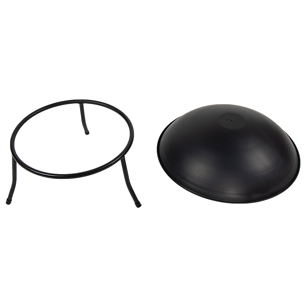 Iron Fire Bowl Traditional Log Fire Pit Outdoor Heating Camp Site Barbecue - VogueDecor.au