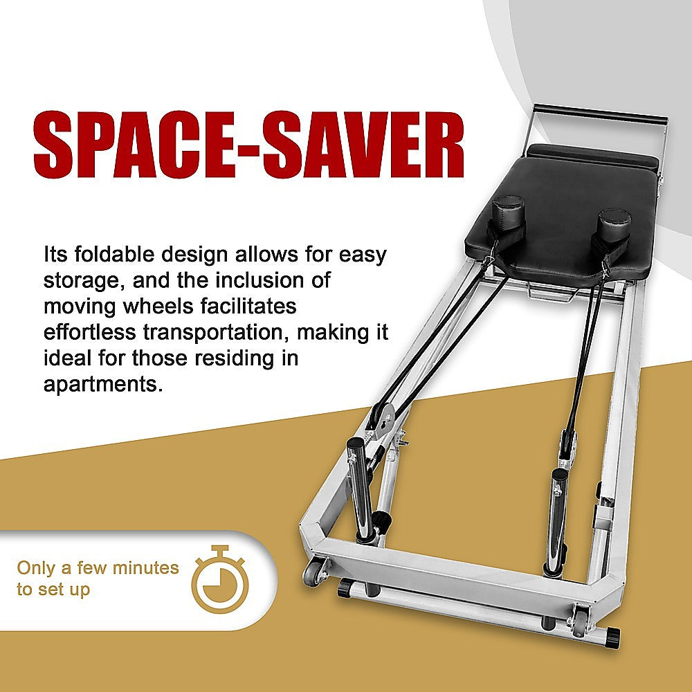 Pilates Reformer Machine Foldable Gym - VogueDecor.au