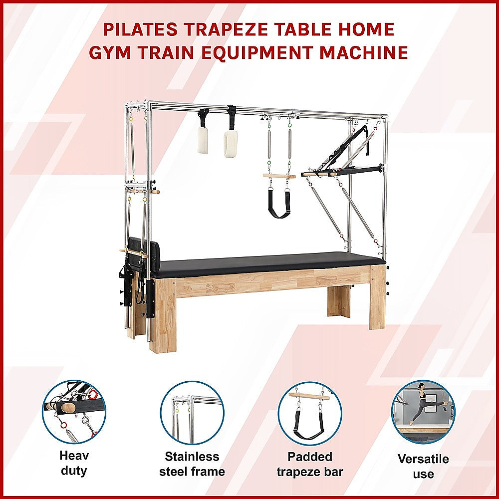 Pilates Trapeze Table Home Gym Train Equipment Machine - VogueDecor.au