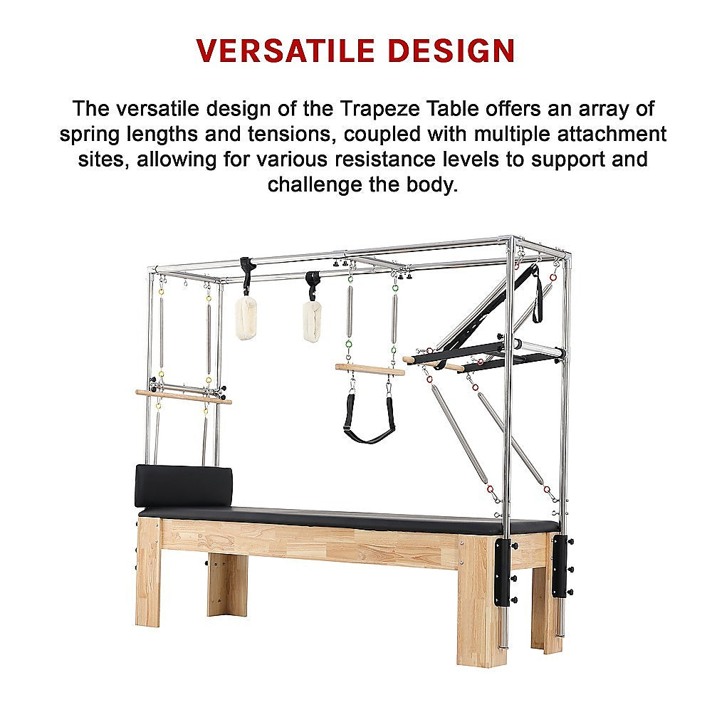 Pilates Trapeze Table Home Gym Train Equipment Machine - VogueDecor.au