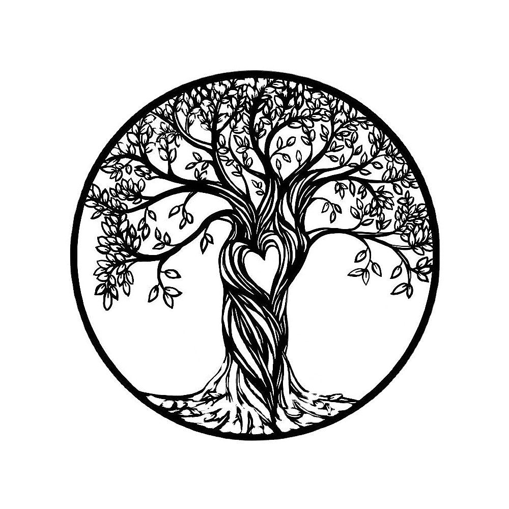 Tree Life Wall Decoration Metal Tree Wall Sculpture - VogueDecor.au