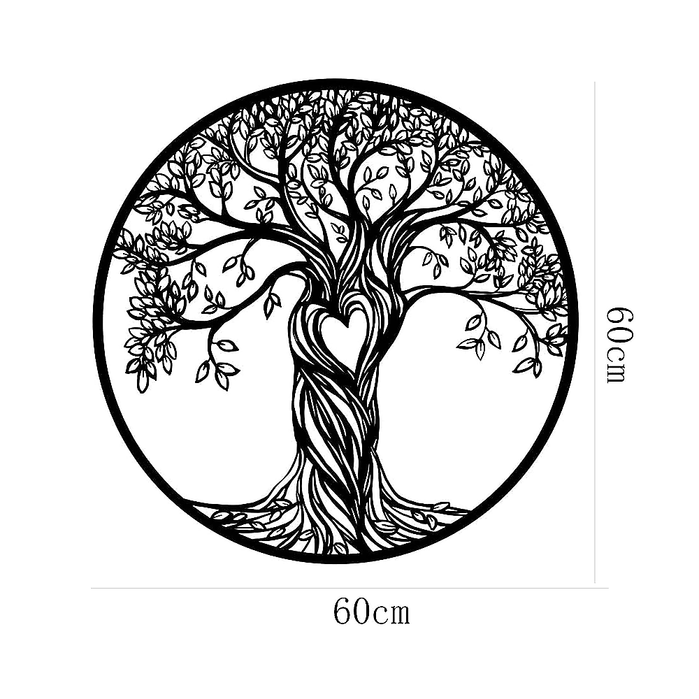 Tree Life Wall Decoration Metal Tree Wall Sculpture - VogueDecor.au