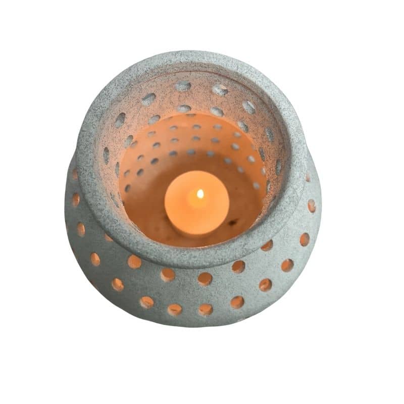 Decorative Centrepiece / Dried Flower Vase 25cm - VogueDecor.au