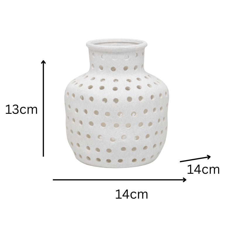 Decorative Centrepiece / Dried Flower Vase 25cm - VogueDecor.au