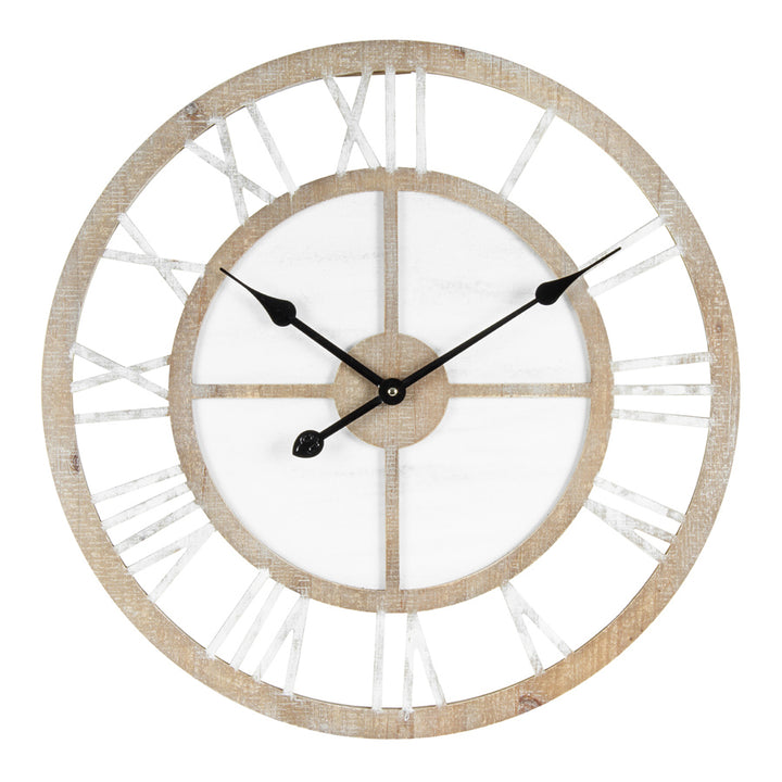 Large Scandi Geometric Wall Clock 60cm - VogueDecor.au