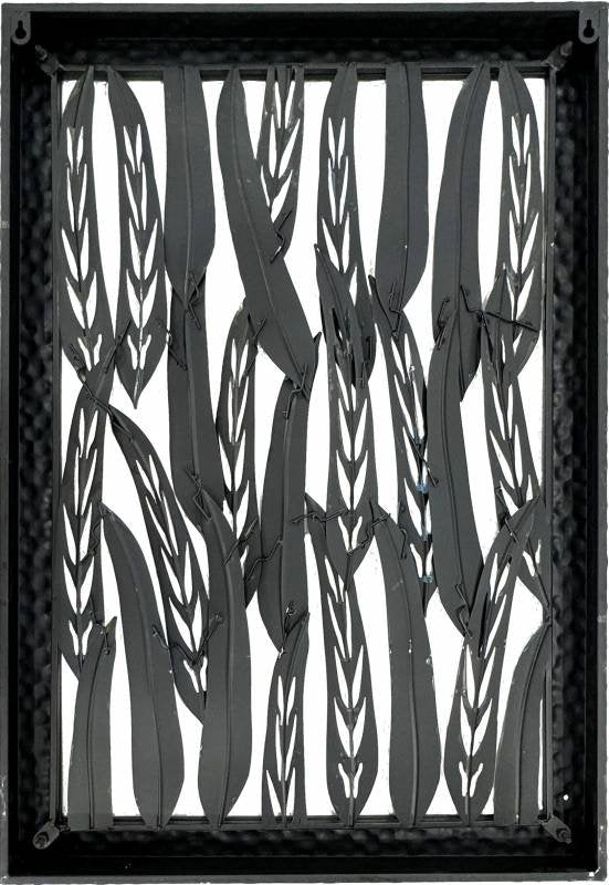 Xlarge Leaves Metal Wall Art 102x152cm - VogueDecor.au