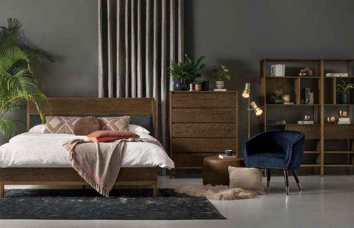 Deniz Lounge Chair Tub Chair Accent Armchair - Blue - VogueDecor.au