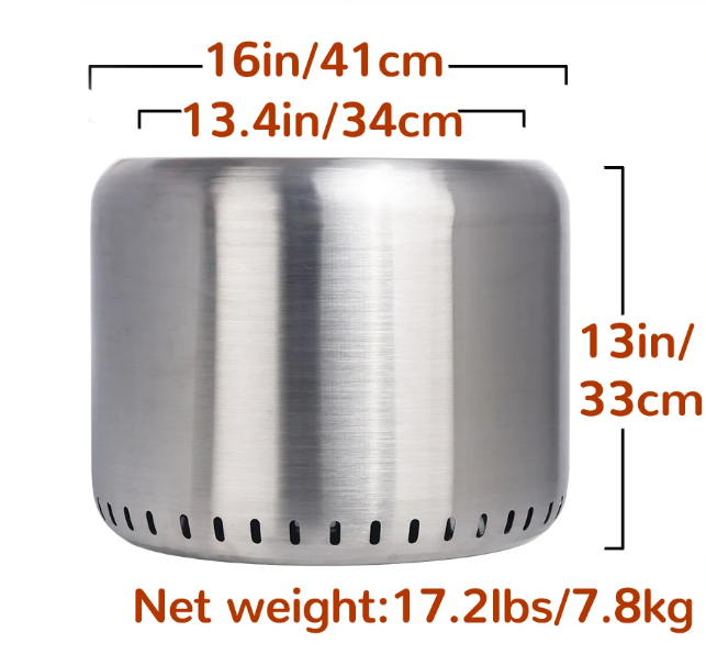 Ecoflame - The Smokeless Fire Pit & Cooking Grill - VogueDecor.au