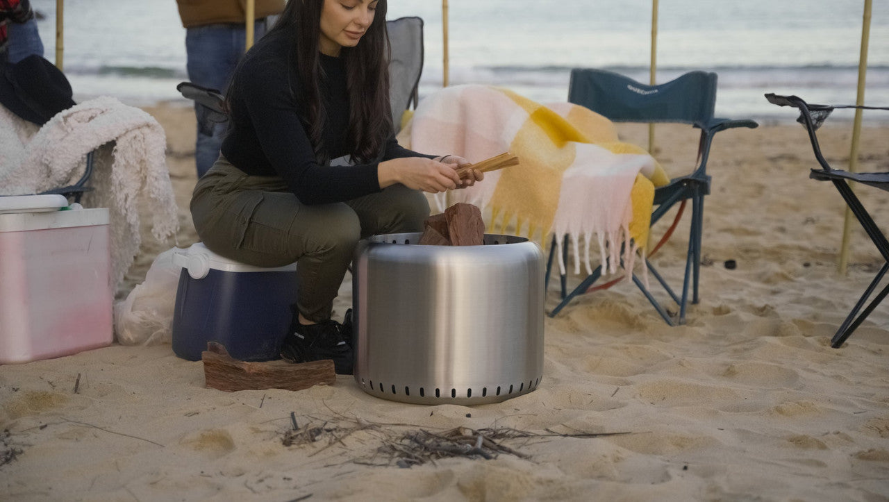 Ecoflame - The Smokeless Fire Pit & Cooking Grill - VogueDecor.au