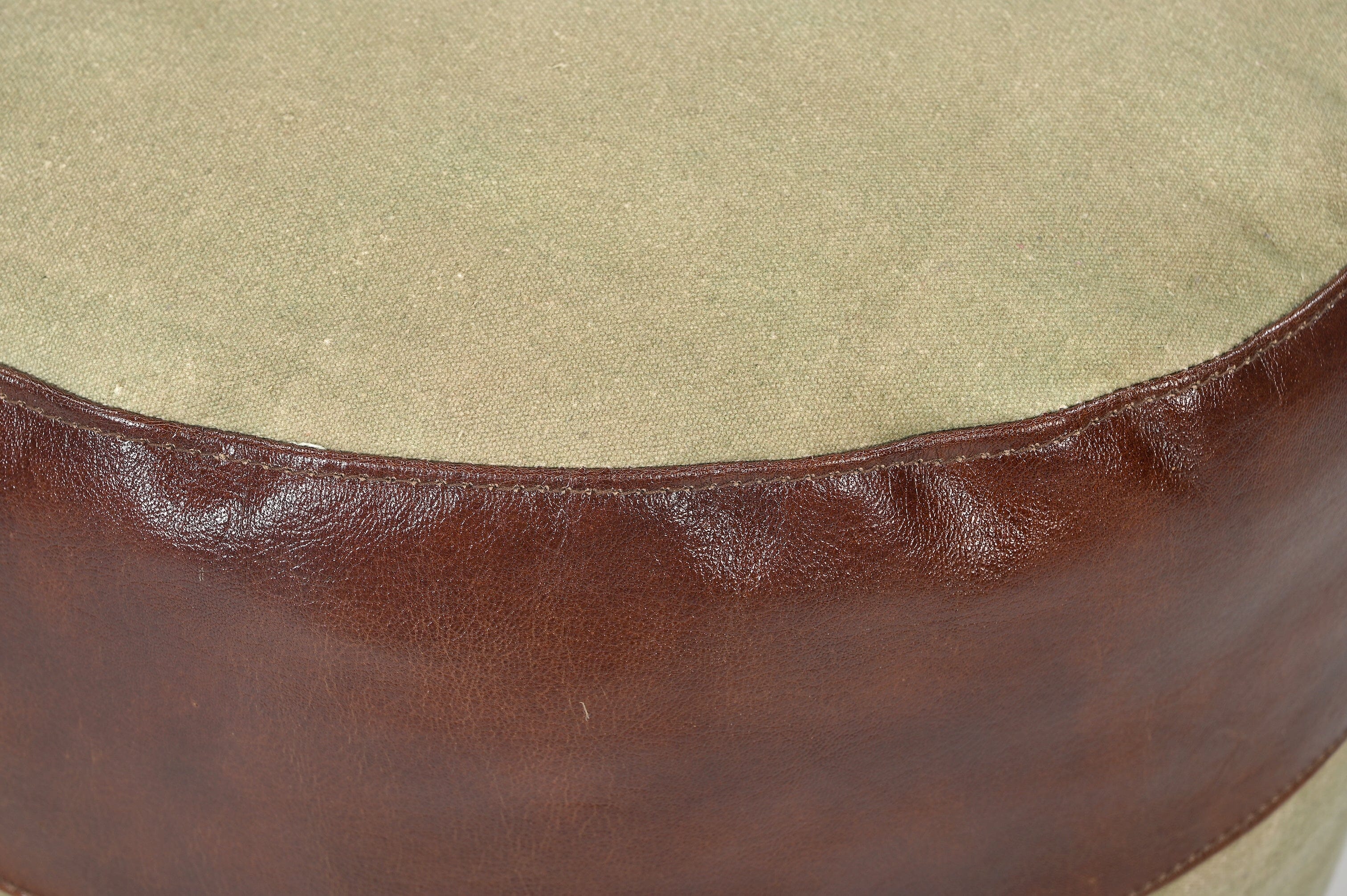 SAVON FRANCE ROUND HAND MADE OTTOMAN - VogueDecor.au