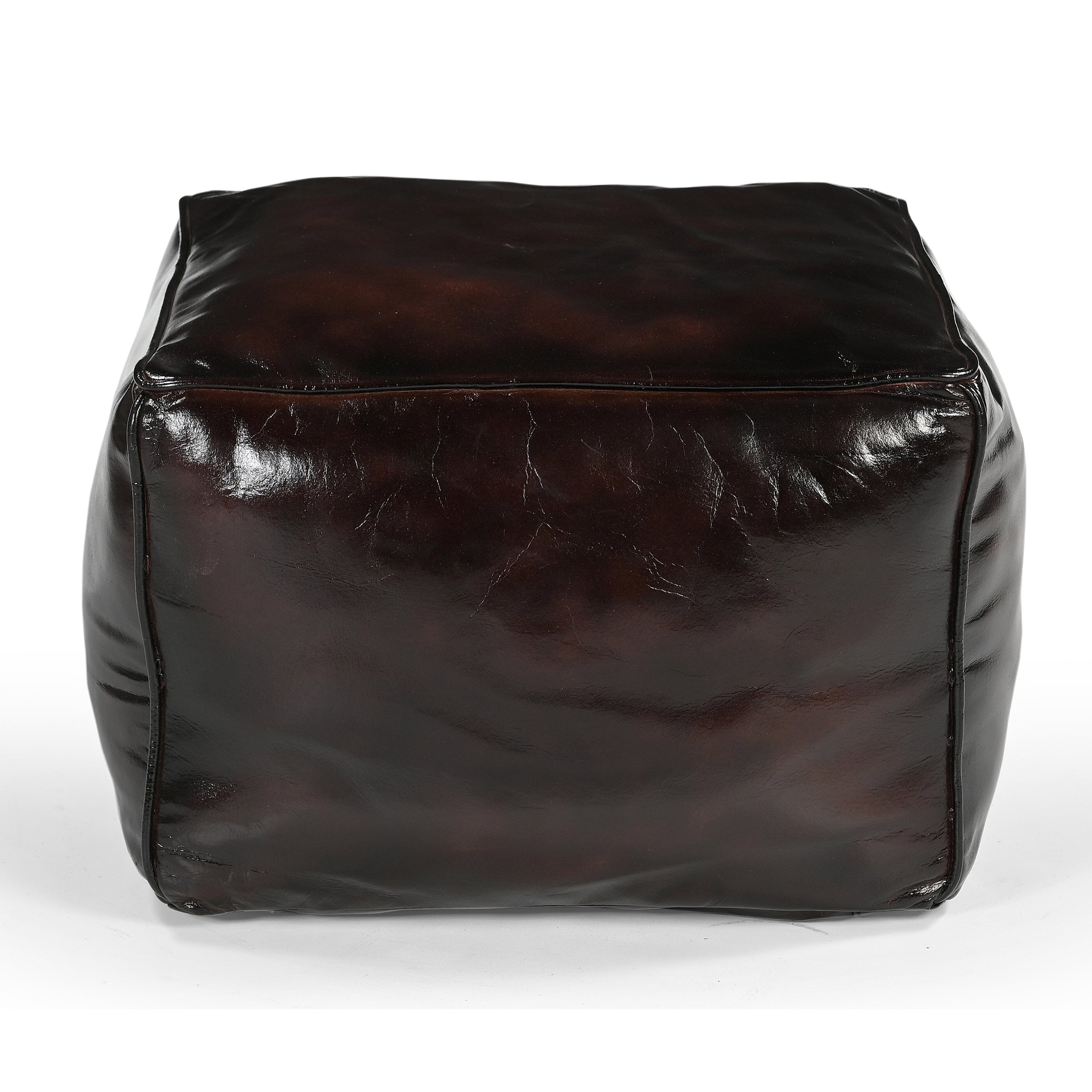 SQUARE CHOCOLATE OTTOMAN - VogueDecor.au