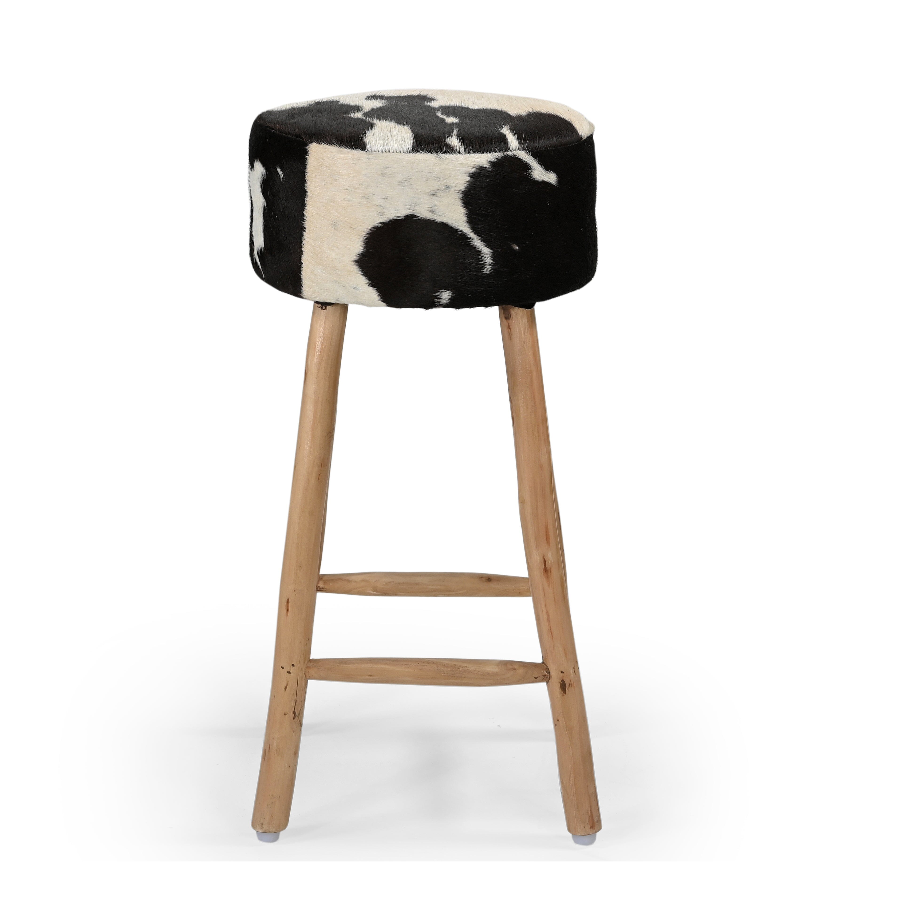COWHIDE BAR STOOL - VogueDecor.au