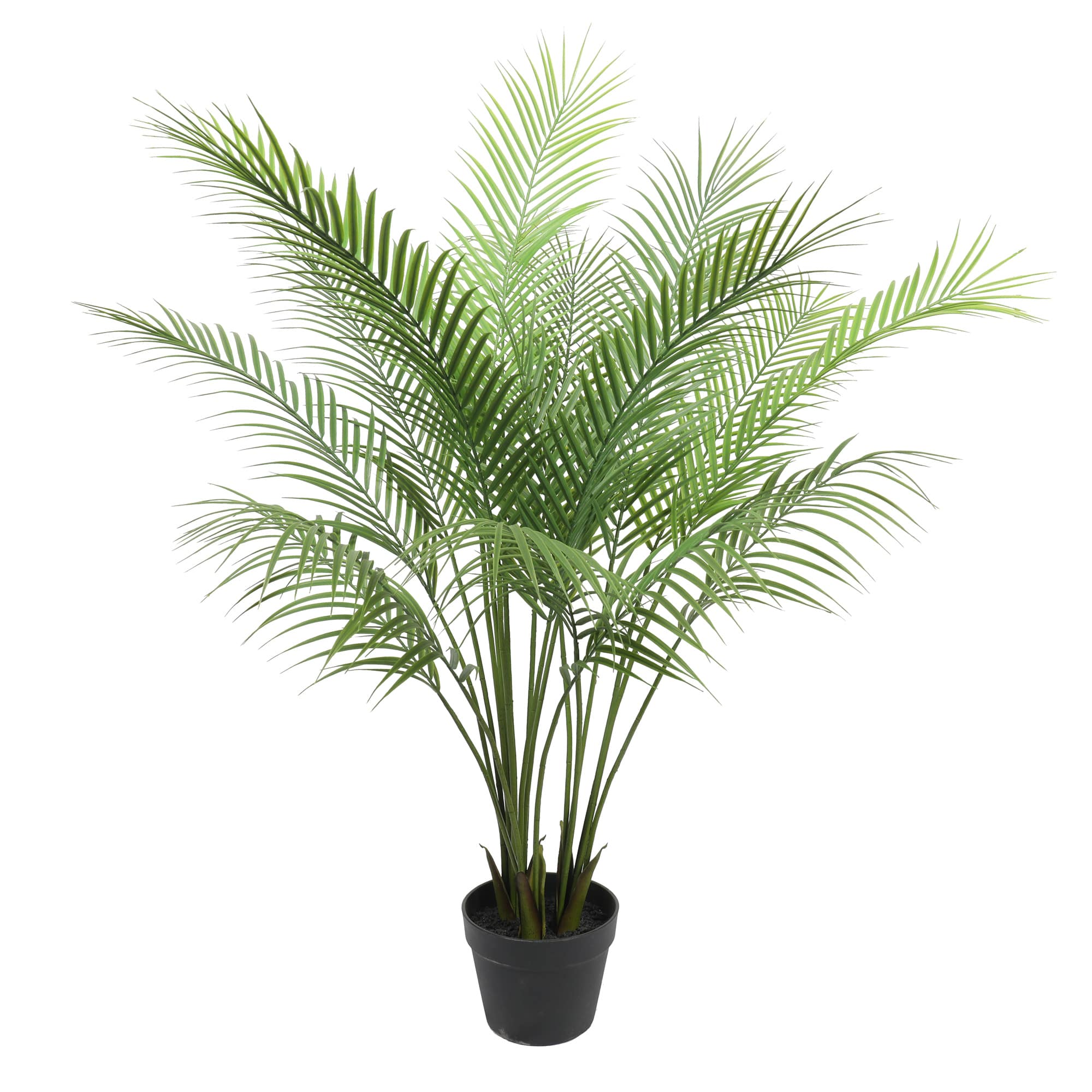 Artificial Modern Bushy Areca Fern Tree 120cm - VogueDecor.au