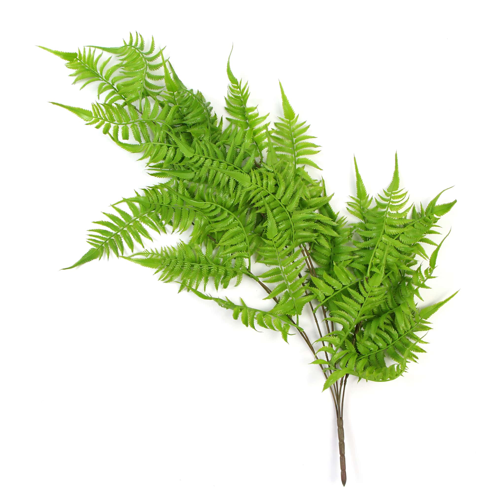 Artificial Hanging English Fern (Two-Tone) Foliage UV Resistant 80cm - VogueDecor.au