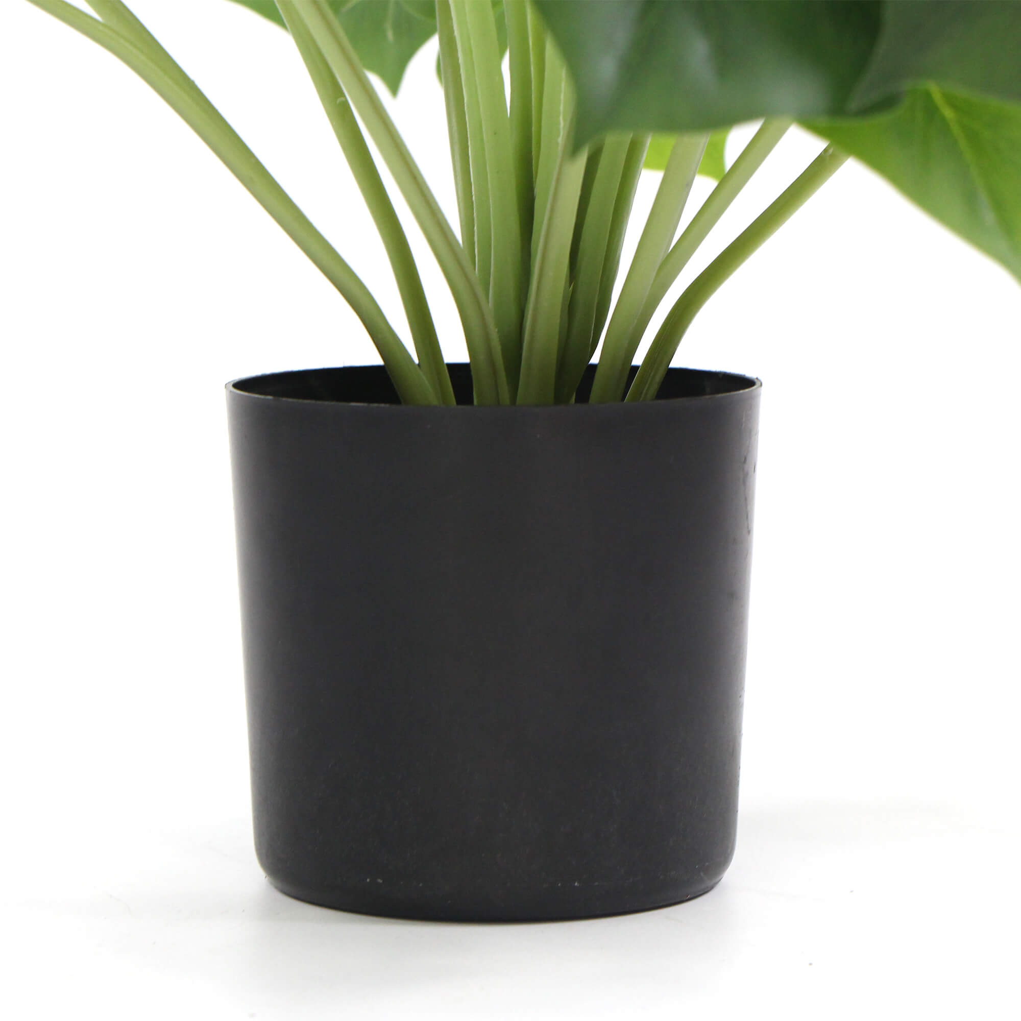 Dense Potted Artificial Split Philodendron Plant With Real Touch Leaves 50cm - VogueDecor.au